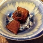 うみからそらへ - 小鉢は大根と貝の煮付け