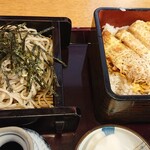 おそば高砂家 - かつ丼セット最強だな