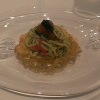 リストランテ　ウミリア - ４種のキャビアのパスタ