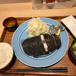 串カツ・とんかつ エビス - ブラックカツ定食