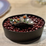 W VILLADORATA COUNTRY REATAURANT - ②イカ墨せんべいガーリック味