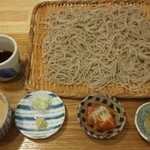 手打ちそば くるみの木 - くるみだれ蕎麦￥1,250 ＋ 大盛り￥350 共に税込み(R5.6.6撮影)