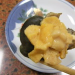 民宿　はぎわら - 鮑の肝と赤うに。美味でございます＾＾