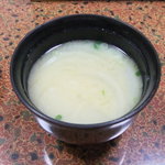 民宿　はぎわら - 鱧で出汁をとった味噌汁