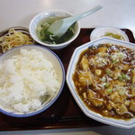 三喜屋 - 麻婆豆腐定食＠650円