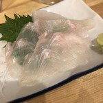 Izakaya Satomi - 平目刺し