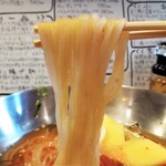 大花 - ミニ韓国冷麺　麺リフト