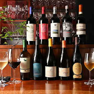 Enjoy a variety of wines that go well with your food ♪ Italian beers and mocktails are also available ◎