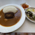 洋食レストラン カメリア - #ハンバーグカレー
