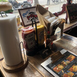 ザ ランブル バーガー - 卓上