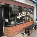ザ ランブル バーガー - お店外観