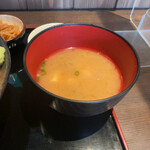 串と一品 米蔵 - 味噌汁