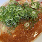 らーめん一作 - 無料の激辛トッピング投入。