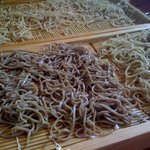 南阿蘇一心庵 - 食べ比べ。