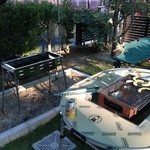 匠家 - 奥のコンロはこの日の為に買いました