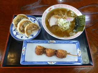 佐野やつや - 名物セット　900円