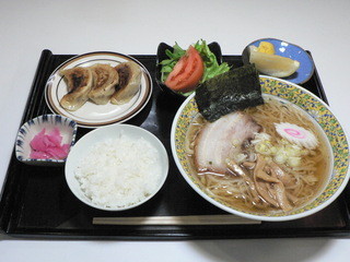 佐野やつや - 佐野らーめんセット　900円