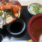 割烹 福源 - 海鮮丼定食　1,700円
