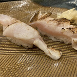 にぎり鮨 一五〇 - ノドグロ炙り