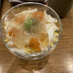 にぎり鮨 一五〇 - 毛蟹の贅沢カクテル