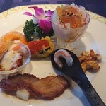 中国料理 海松 - 前菜の盛り合わせ