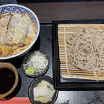 Kotobuki - かつ丼並と小蕎麦