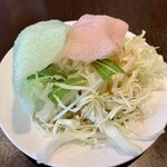 広東料理 瑞華樓 - えびせん＆サラダ
