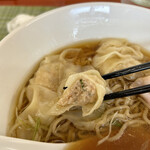 麺や 福々三座 - ワンタン