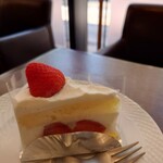 星乃珈琲店 - ショートケーキ　セットで　１０００円