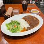 Dotechou Daina - ロースカツカレー。美味し。