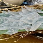 烏賊 鮨ダイニング 鮮助 - 透き通った身はあま〜いლ(´ڡ`ლ)