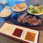 焼肉・ステーキ い志だ屋 - 牛赤身ステーキ　250g