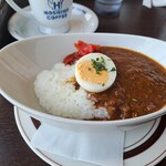 星乃珈琲店 - 料理写真:モーニングカレー・セットで650円