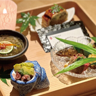Japanese Japanese-style meal that satisfies the soul and comforting hospitality that is carefully provided one by one.