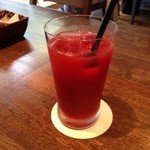 HAGI CAFE  - トマトジュース塩分控えめで夏にピッタリでした！