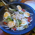 島のごちそう いるむてぃや - サラダ（パパイヤと青じそドレッシング）