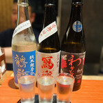 一富士 - ◎日本酒飲み比べは呑兵衛には最高！