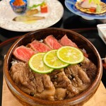 [Weekday only lunch course] Wagyu beef hitsumabushi