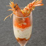 Luxury shrimp cocktail