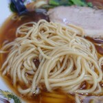 そば処 更科 - デフォルトだと昭和の定番”柔め”なので、個人的には”硬め”が好みです。