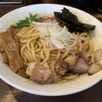 らーめんONE - 油そば 生姜味 中盛 300g 850円♪ 暑くなりましたが、さっぱりといただきました♪