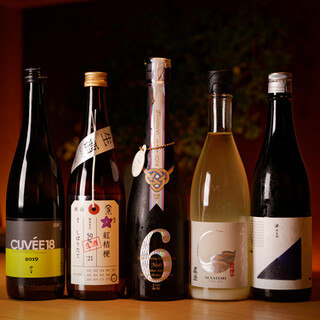 We have a wide selection of drinks that go well with Grilled skewer, including carefully selected Japanese sake.