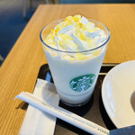STARBUCKS COFFEE - 瀬戸内レモンケーキ フラペチーノ❣️