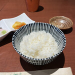 酒肴場 屯 - 白飯もつやっつや