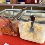 ラーメン もっけだの - 卓上アイテム