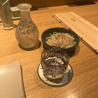 地葉はなれ - お通しのもやしの和物