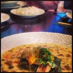 レストラン薔薇 - ロールキャベツは、クリームスープに浸ってて甘くておいしいです。