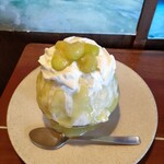 かき氷倶楽部 - アングレーズメロンかき氷