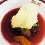 ダイナープレヤデス - フルーツのスープ仕立て　ミント風味 