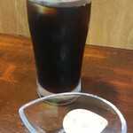 キッチン ブルー グローブ - アイスコーヒーのアップ